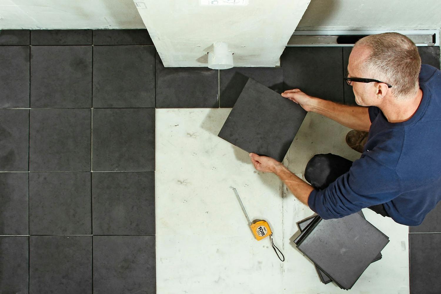 Legge fliser på bad Legge fliser på bad